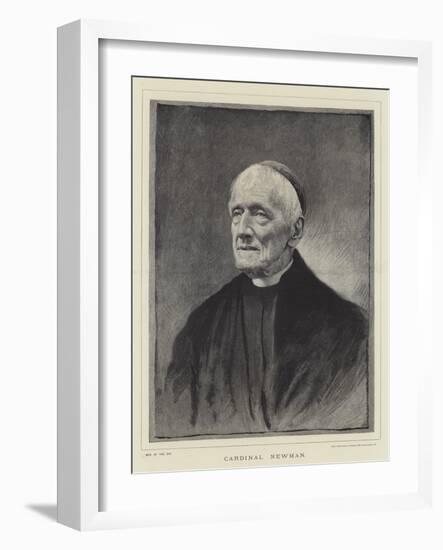 Cardinal Newman-null-Framed Giclee Print