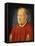 Cardinal Niccol• Albergati-Jan van Eyck-Framed Stretched Canvas