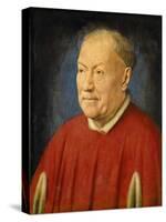 Cardinal Niccol• Albergati-Jan van Eyck-Stretched Canvas