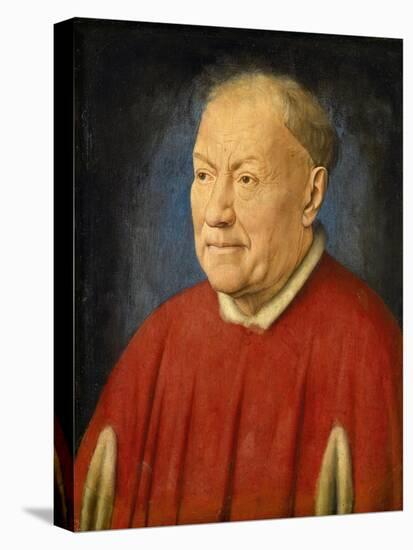 Cardinal Niccol• Albergati-Jan van Eyck-Stretched Canvas