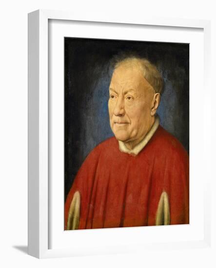 Cardinal Niccol• Albergati-Jan van Eyck-Framed Giclee Print