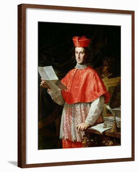 Cardinal Pietro Ottoboni (1610-91), C.1700-Francesco Trevisani-Framed Giclee Print