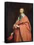 Cardinal Richelieu (1585-1642) C.1639-Philippe De Champaigne-Framed Stretched Canvas