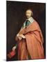 Cardinal Richelieu (1585-1642) C.1639-Philippe De Champaigne-Mounted Giclee Print