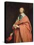 Cardinal Richelieu (1585-1642) C.1639-Philippe De Champaigne-Stretched Canvas