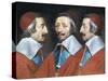 Cardinal Richelieu, French Prelate and Statesman, C1642-Philippe De Champaigne-Stretched Canvas