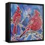 Cardinal Virtue-Lauren Moss-Framed Stretched Canvas