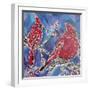 Cardinal Virtue-Lauren Moss-Framed Giclee Print