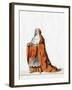 Cardinal Wolsey, Costume Design for Shakespeare's Play, Henry VIII, 19th Century-null-Framed Giclee Print