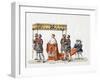 Cardinal Wolsey, Costume Design for Shakespeare's Play, Henry VIII, 19th Century-null-Framed Giclee Print