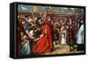 Cardinal Wolsey Going in Procession to Westminster Hall, 1887-John Gilbert-Framed Stretched Canvas