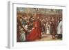 Cardinal Wolsey on His Way to Westminster Hall-Sir John Gilbert-Framed Giclee Print
