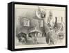 Cardinal Wolsey's Great Meat Kitchen at Hampton Court-Herbert Railton-Framed Stretched Canvas