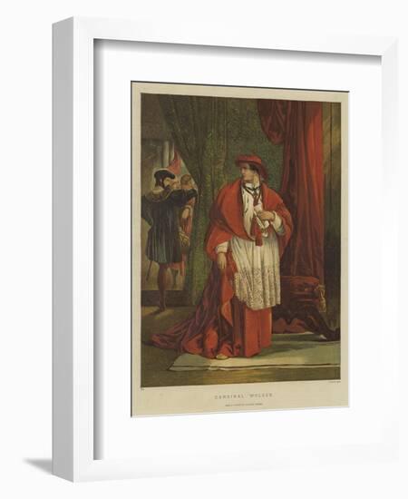 Cardinal Wolsey-Sir John Gilbert-Framed Giclee Print