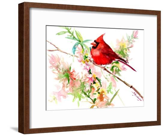 Cardinal-Suren Nersisyan-Framed Art Print