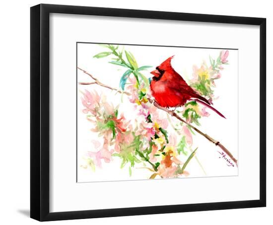 Cardinal-Suren Nersisyan-Framed Art Print