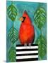 Cardinal-null-Mounted Art Print