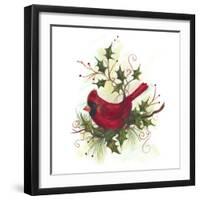 Cardinal-Beverly Johnston-Framed Giclee Print