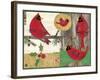 Cardinals 1-Holli Conger-Framed Giclee Print