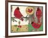 Cardinals 1-Holli Conger-Framed Giclee Print