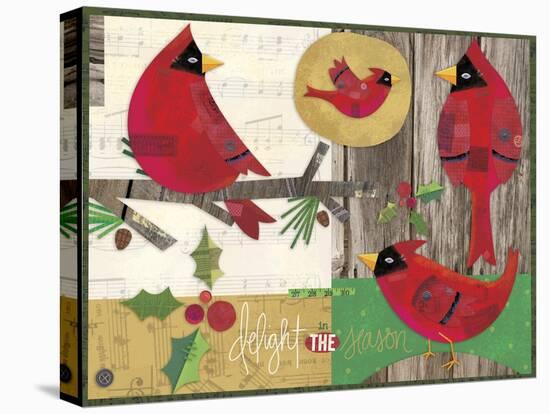 Cardinals 1-Holli Conger-Stretched Canvas