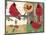 Cardinals 1-Holli Conger-Mounted Giclee Print