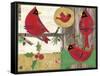 Cardinals 1-Holli Conger-Framed Stretched Canvas