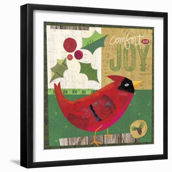 Cardinals 2-Holli Conger-Framed Giclee Print