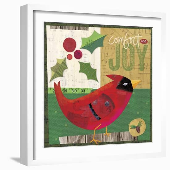 Cardinals 2-Holli Conger-Framed Giclee Print