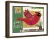 Cardinals 3-Holli Conger-Framed Giclee Print