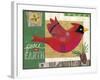 Cardinals 3-Holli Conger-Framed Giclee Print