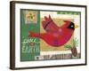 Cardinals 3-Holli Conger-Framed Giclee Print