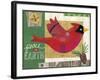 Cardinals 3-Holli Conger-Framed Giclee Print