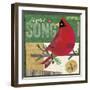 Cardinals 4-Holli Conger-Framed Giclee Print