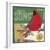 Cardinals 4-Holli Conger-Framed Giclee Print