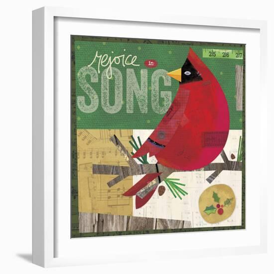 Cardinals 4-Holli Conger-Framed Giclee Print