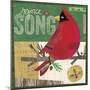 Cardinals 4-Holli Conger-Mounted Giclee Print