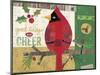 Cardinals 5-Holli Conger-Mounted Giclee Print
