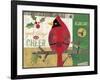 Cardinals 5-Holli Conger-Framed Giclee Print