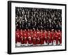 Cardinals, in Red, Participate in the Funeral Mass for Pope John Paul II-null-Framed Photographic Print