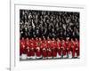 Cardinals, in Red, Participate in the Funeral Mass for Pope John Paul II-null-Framed Photographic Print