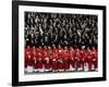 Cardinals, in Red, Participate in the Funeral Mass for Pope John Paul II-null-Framed Photographic Print