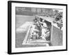 Cardinals Jeering and Waving from their Dugout to the Cubs During a Game-null-Framed Photographic Print