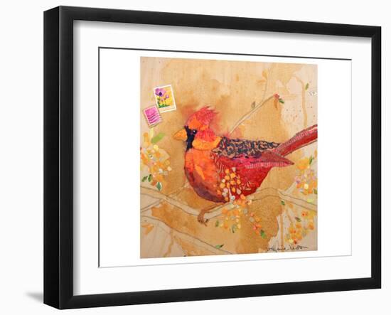 Cardinalsm-null-Framed Art Print