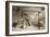 Carding, Drawing and Roving, Cotton Factory Floor, Engraved by James Tingle (Fl.1830-60) C.1830-Thomas Allom-Framed Giclee Print