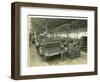 Carding Room, Long Meadow Mill, 1923-English Photographer-Framed Photographic Print