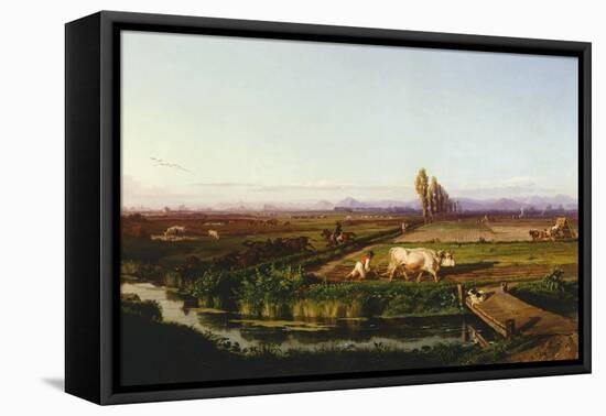 Carditello Estate-Filippo Palizzi-Framed Stretched Canvas