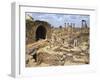 Cardo Maximus, Bosra, Syria, Middle East-Ken Gillham-Framed Photographic Print