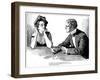 Cards, 1900-Charles Dana Gibson-Framed Giclee Print