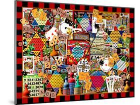 Cards Dice and Game Boards-Kate Ward Thacker-Mounted Giclee Print